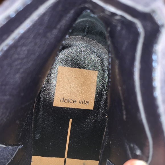 Suede Dolce Vita Ankle Boots Size 8 - Picture 3 of 7